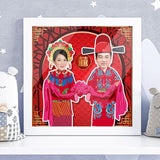 Double Happiness 3d Cute Photo Frame Customise Gift Idea (Nationwide Delivery)