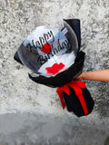 (Self Pick-up Only at Sg. Besi, KL on 14 Feb) Soap Rose with Balloon Bouquet (Valentine's Day 2020)