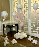 Teddy Bear on Cloud Balloon Bouquet