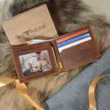 RFID Leather Wallet-8 Slots (Nationwide Delivery)