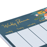 Weekly Planner Tear Off Pad – Floral (Nationwide Delivery)