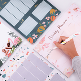 Weekly Planner Tear Off Pad – Floral (Nationwide Delivery)