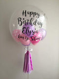 Purple & Pink Bubble Balloon Bouquet