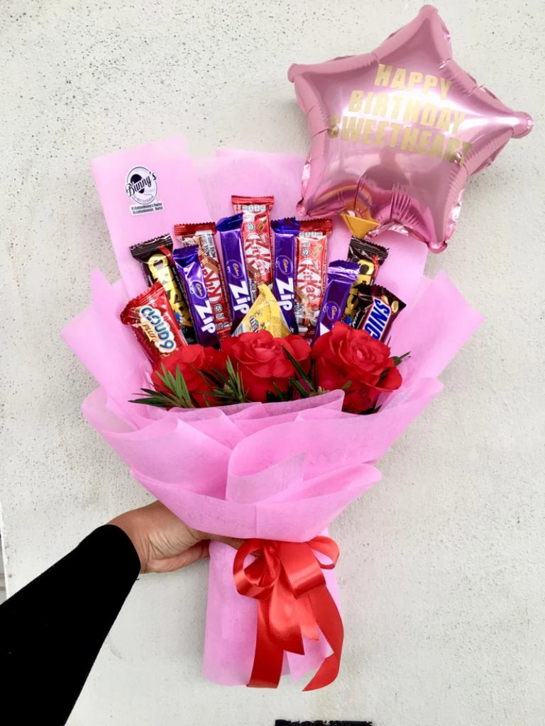 Mix Chocolate Bouquet 1 (Penang Delivery only)