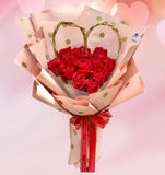 Love Romance Flower Bouquet (Penang Delivery only)