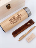Office Gift Set #01 - Thermal Flask, Pen with Leather Pouch, USB ( 4-6 working days)