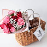 Flower Bunch A + Basket