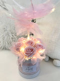 Fairy Light Soap Flower Balloon Box