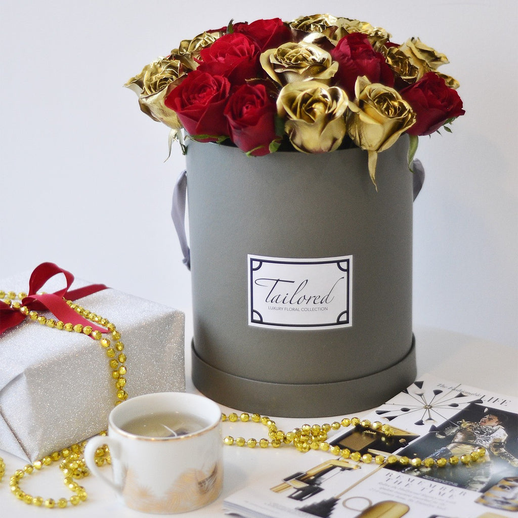 Red & Gold Blooms Special Edition Box