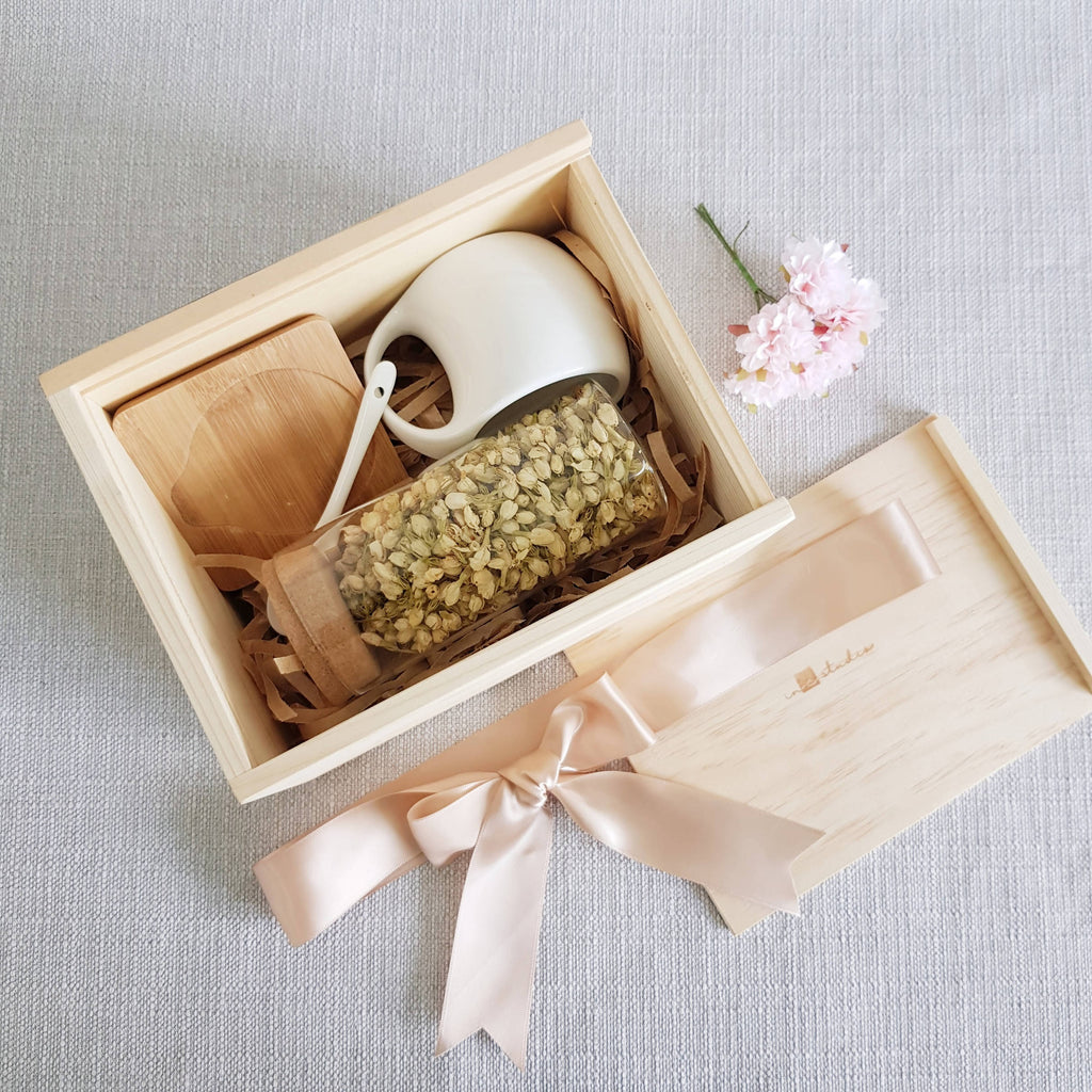 Flower Tea Gift Set 02 - Jasmine (Klang Valley Delivery)