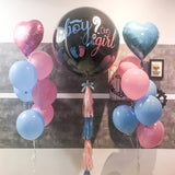 Gender Reveal Balloon Bunch Set A