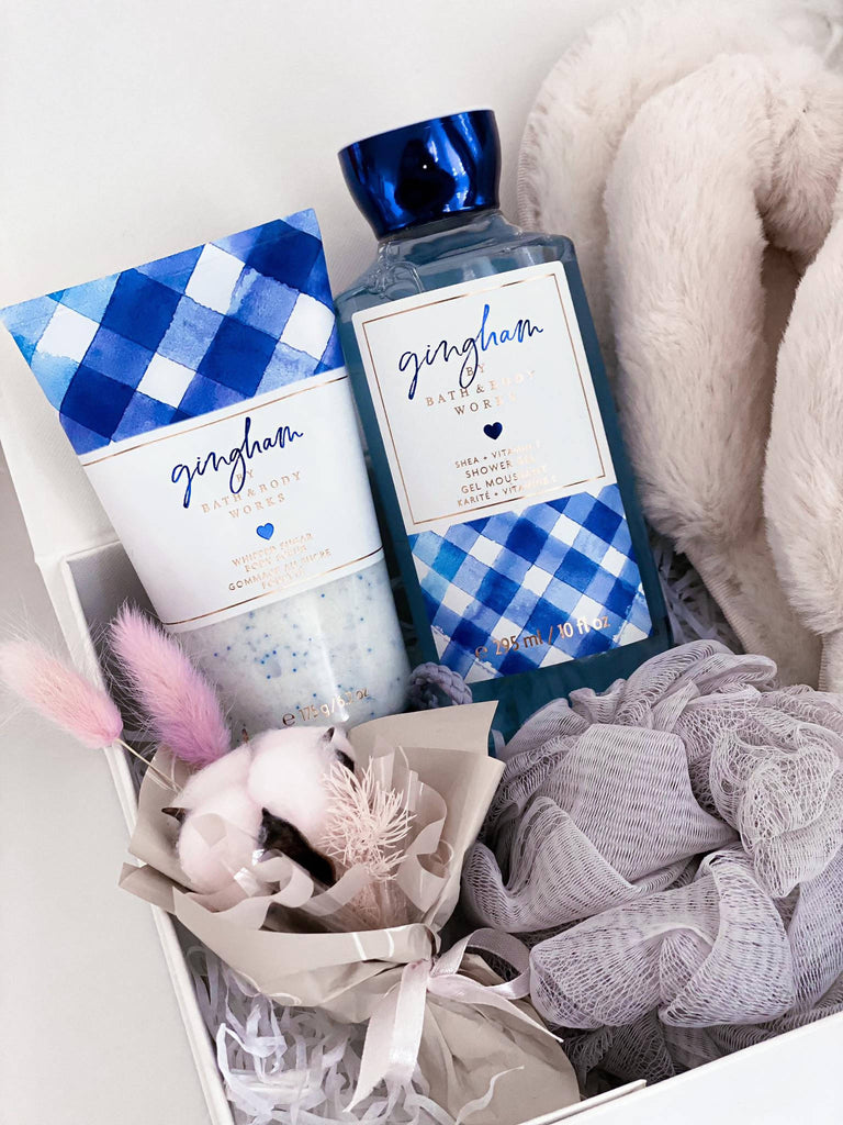 Premium Spa Gift Set with Personalised Sandal (Nationwide Delivery) Giftr Malaysia's Leading