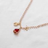 Elegant Red Xi 喜 Handmade Necklace - CNY Hampers & Gifts 2025