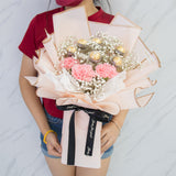 (Mother's Day 2022) Bunch Of Love Carnation Bouquet (Klang Valley Delivery)