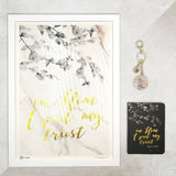 In Him I Put My Trust Home Décor Gift Set (West Malaysia Delivery Only)