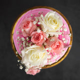 Roses Design Cake