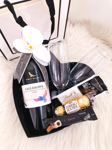 Wine & Chocolate Gift Set