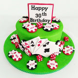 Poker Cake