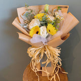 Cluster Sunshine Flower Bouquet (Penang Delivery Only)