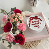 Mother's Day 2022 | Mom I Love You (Flower Cake Box)