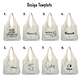 Personalized Custom Name Canvas Bag (Nationwide Delivery)