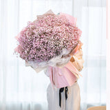 Valentine's Day 2021 Giant Pink Baby Breath Bouquet