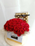 50 Roses + T24 Ferrero (Negeri Sembilan Delivery only)