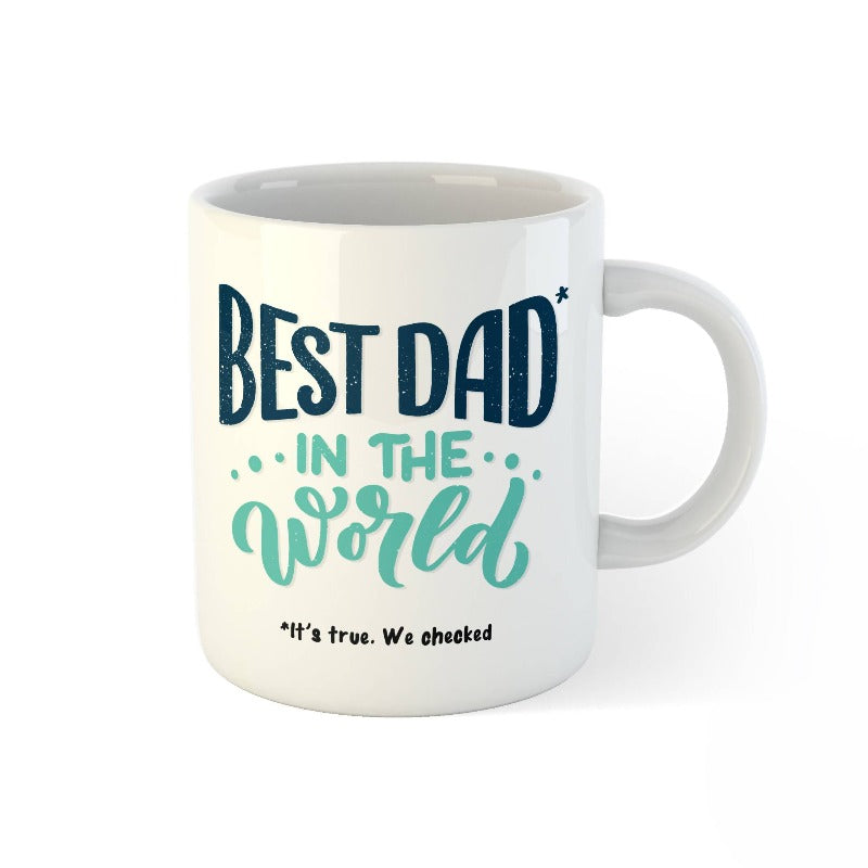 Best Dad in the World Personalised Mug (West Malaysia Delivery Only)