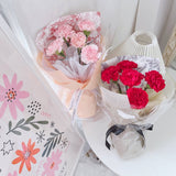 Dear Mum ; 5 Stalks Carnations