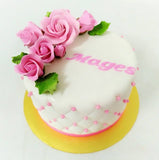 Roses Spray Cake