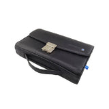 Leather Clutch Bag With Anti Theft Lock (Nationwide Delivery)