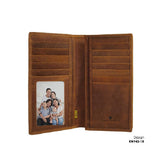 RFID Energy Leather Long Wallet-19 Slots (Nationwide Delivery)