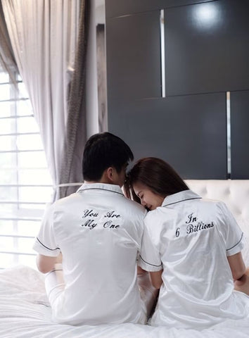 Personalised Couple Sleepwear (Set of 2) | Nationwide Delivery