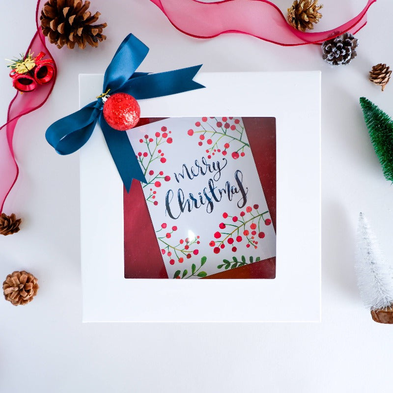 Merry Miniature Red Wine Chocolates Gift Set (Self Pickup Only) Giftr