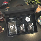 Personalized Whiskey Decanter Set (Design 10) (6-8 working days)