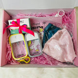 Safe Celebration Pack: Caring Gift Set with Customised Name on Sanitizer bottle(Nationwide Delivery)
