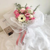 Shades of Pink & White  Bouquet (Johor Bahru Delivery)