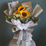Daffodil Sunflower Bouquet (Penang Delivery Only)