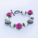 Vintage Floral Bracelet handmade by Shirleen Jeweliciouss