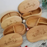 Personalized Wooden Lunch Box (Nationwide Delivery)