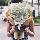 Valentine's Day 2020 White Baby Breath Bouquet (Kuching Delivery Only)