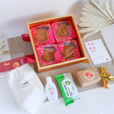 Mid-Autumn Premium Golden Stay Safe Gift Set Mooncake Festival 2023 | 月月平安