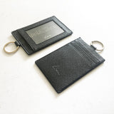Personalised Genuine Leather Access Card / ID Card Holder