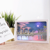 Light Box - Gardens By The Bay Paper Cut (Nationwide Delivery)