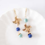 [Pure Gold Plated Series] Pinwheel Earring