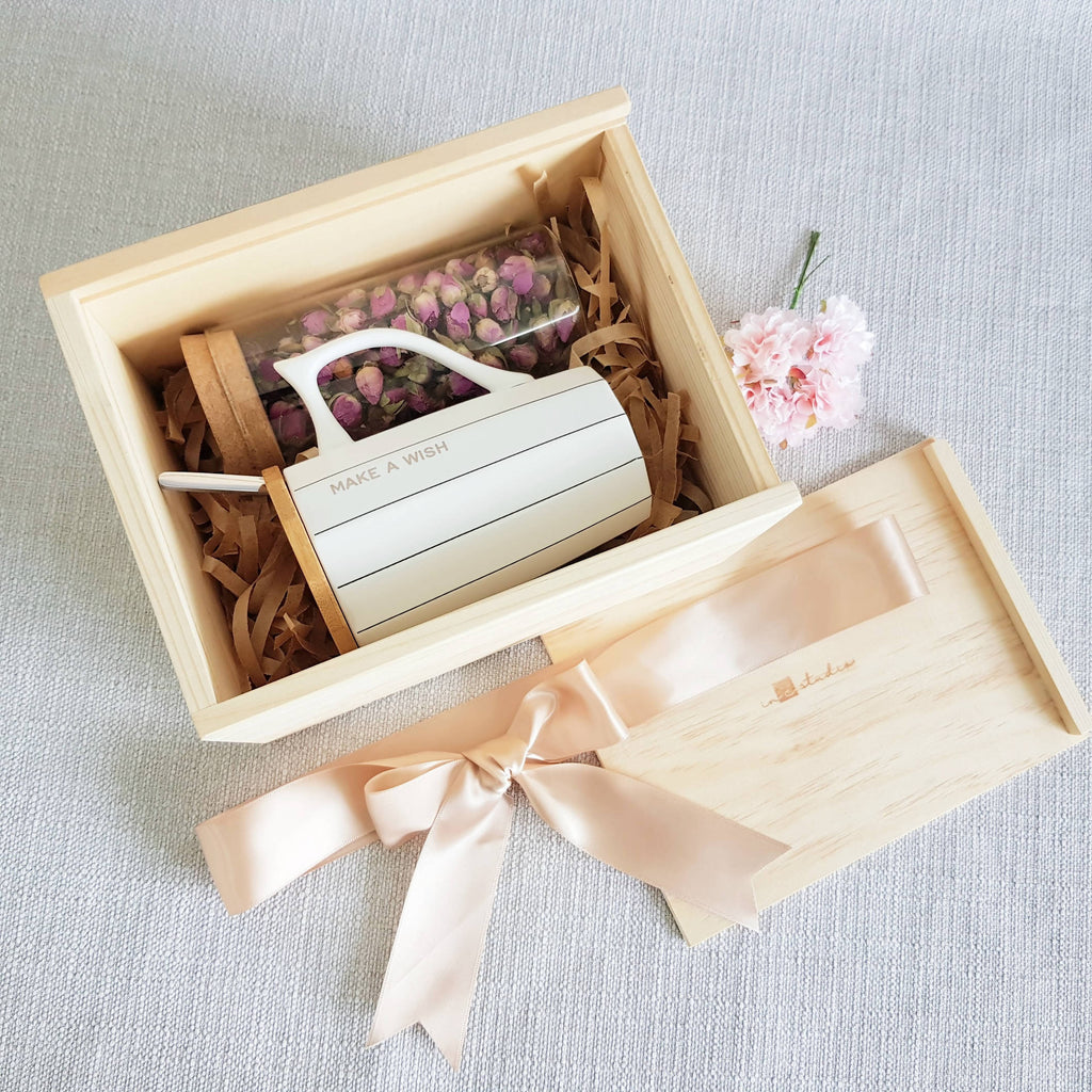Flower Tea Gift Set 04 - French Rose (Klang Valley Delivery)