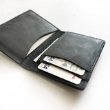 Personalised Leather L-Fold Card Wallet