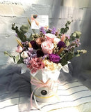 Mix Preserved Flowers Bucket Box (Kota Kinabalu Delivery Only)