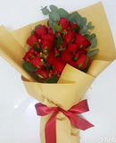 Wonderful in Red (Roses with Berry)