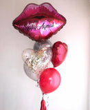 Kisses for you Balloon Bouquet